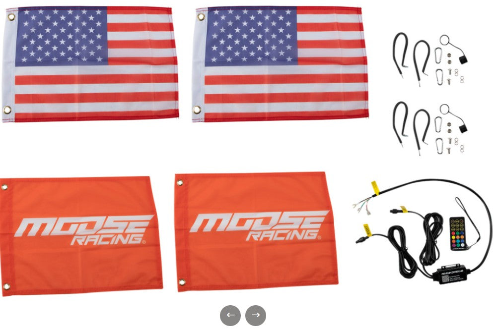 MOOSE 24" QUICK RELEASE WHIP LIGHTS 2040-3016