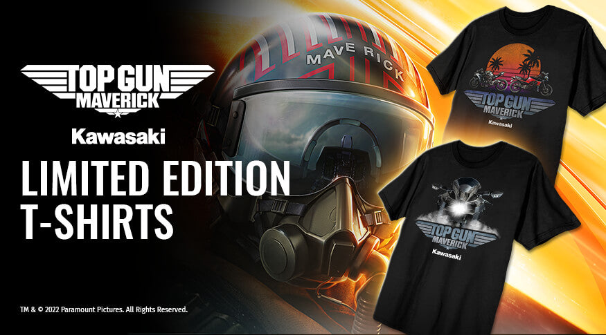 Kawasaki Top Gun Maverick T-Shirt K002-2614-BKXX