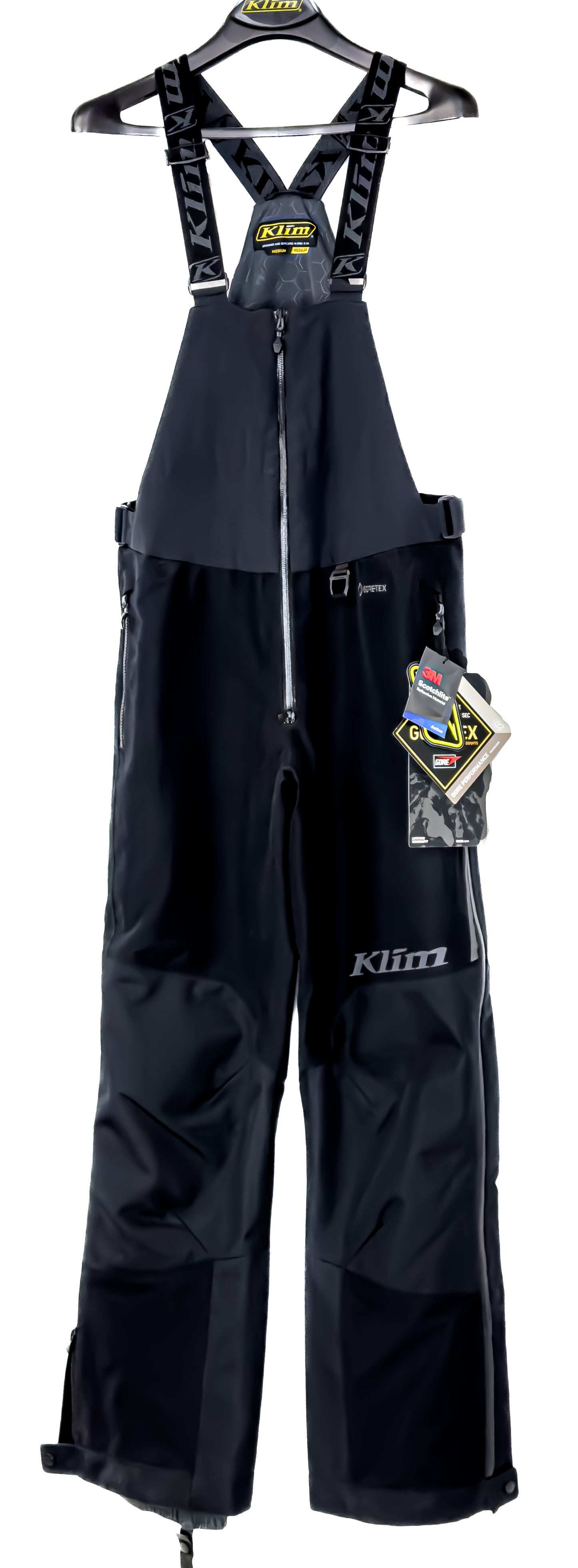 Klim Tomahawk Bib Black - Metallic Black - Medium Regular 3375-005-130-018