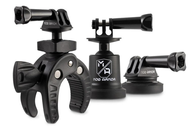 MOB ARMOR ACTION CAMERA MOUNTS | INDIVIDUAL AND BUNDLES MOUNTS FOR GOPRO AC-BNDL