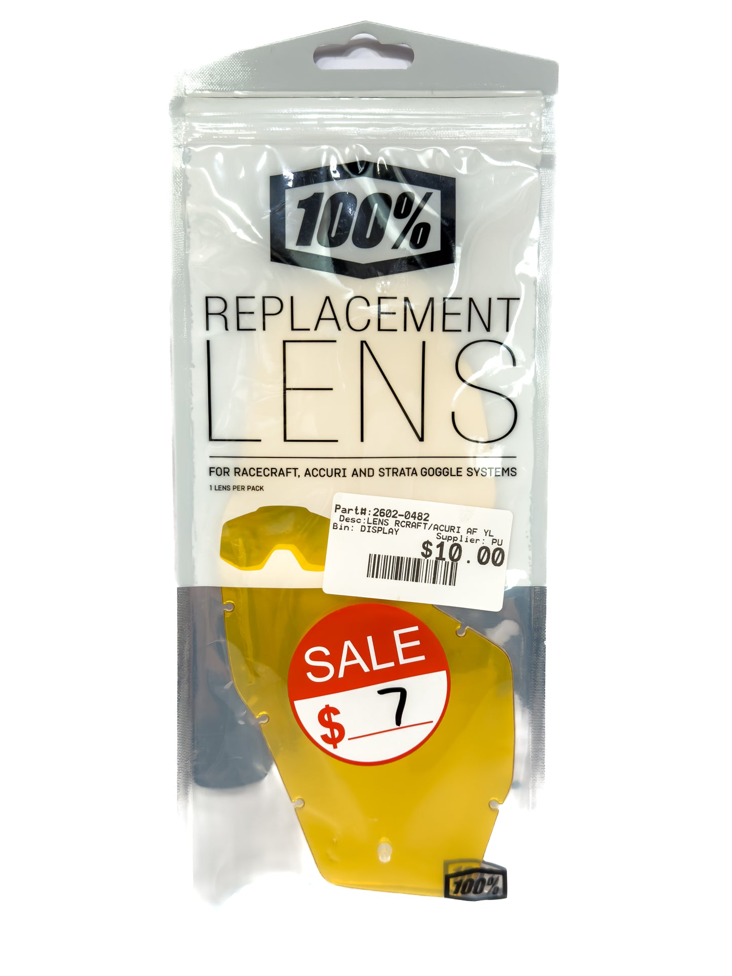 100% Replacement Offroad Goggle Lens - Adult - Gen 1