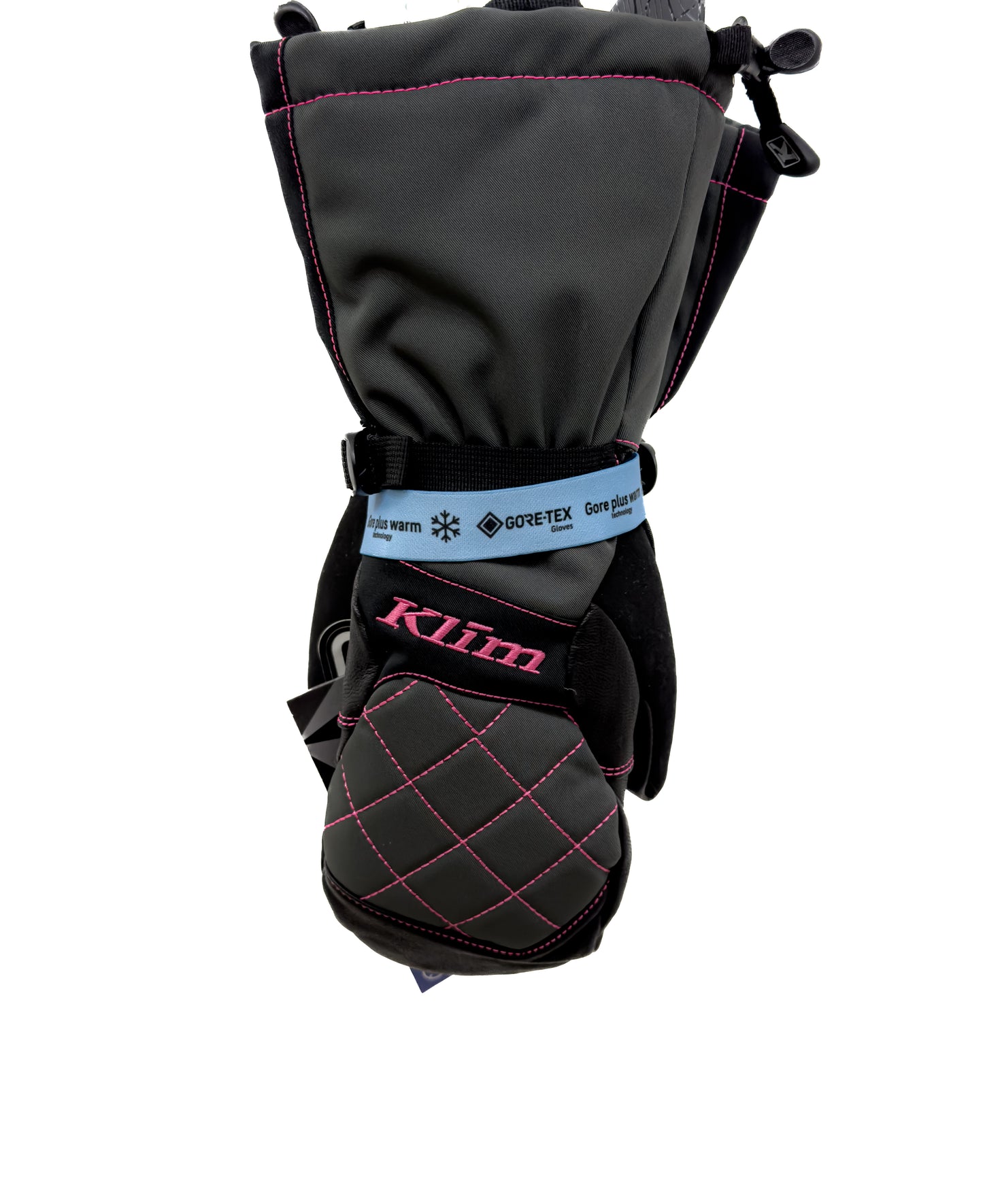 KLIM Allure Snow Mitten - Women's - Knockout Pink - 4086-001-XXX-700