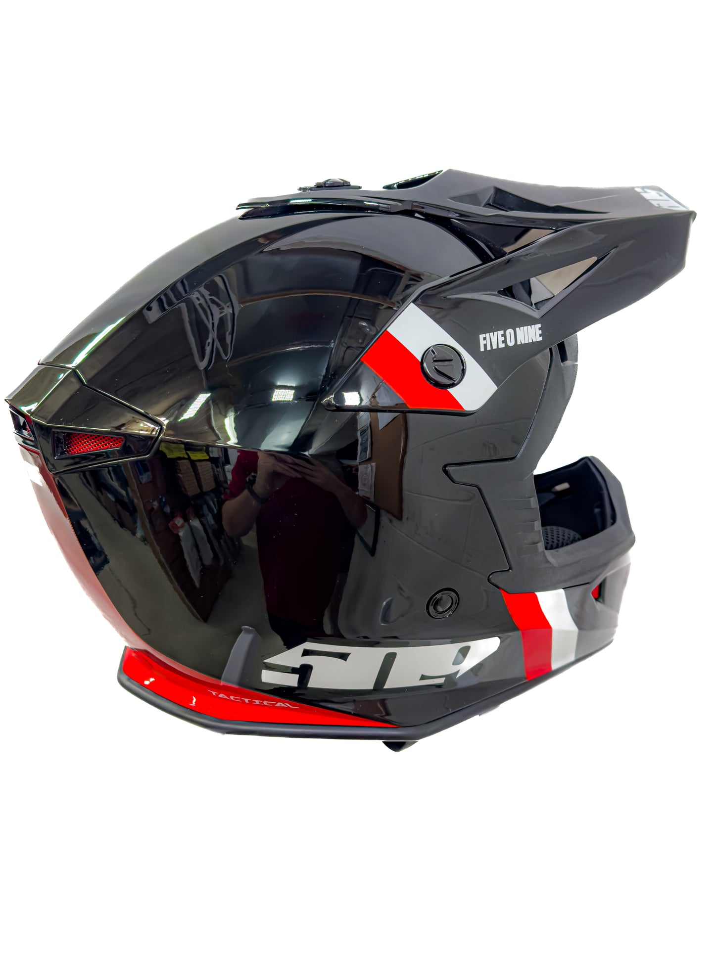 509 Tactical Offroad Helmet - Adult - Red - F01003600-XXX-101
