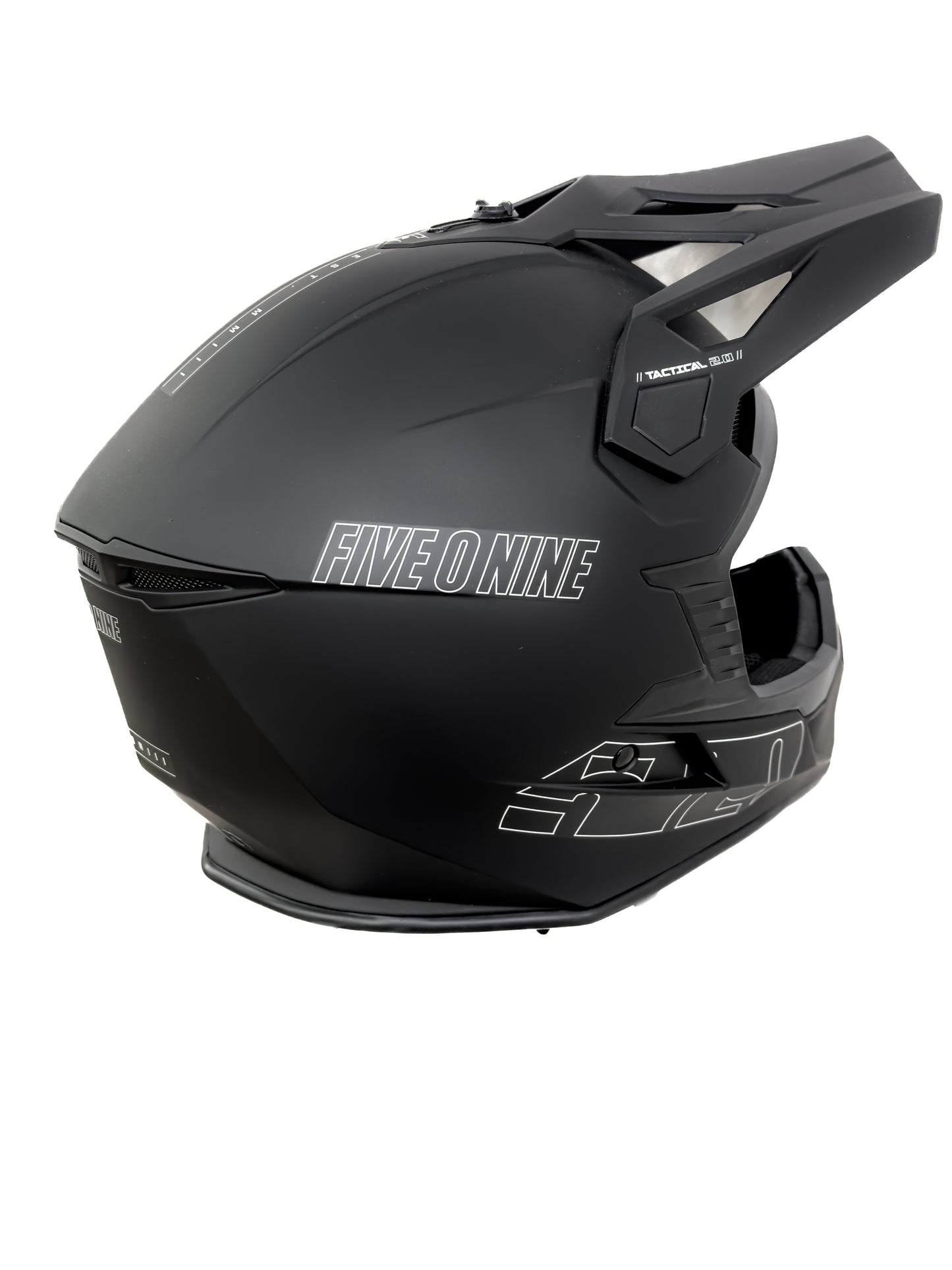 509 Tactical 2.0 Enduro Offroad Helmet with Fidlock - Adult - Black - F01015300-XXX-001