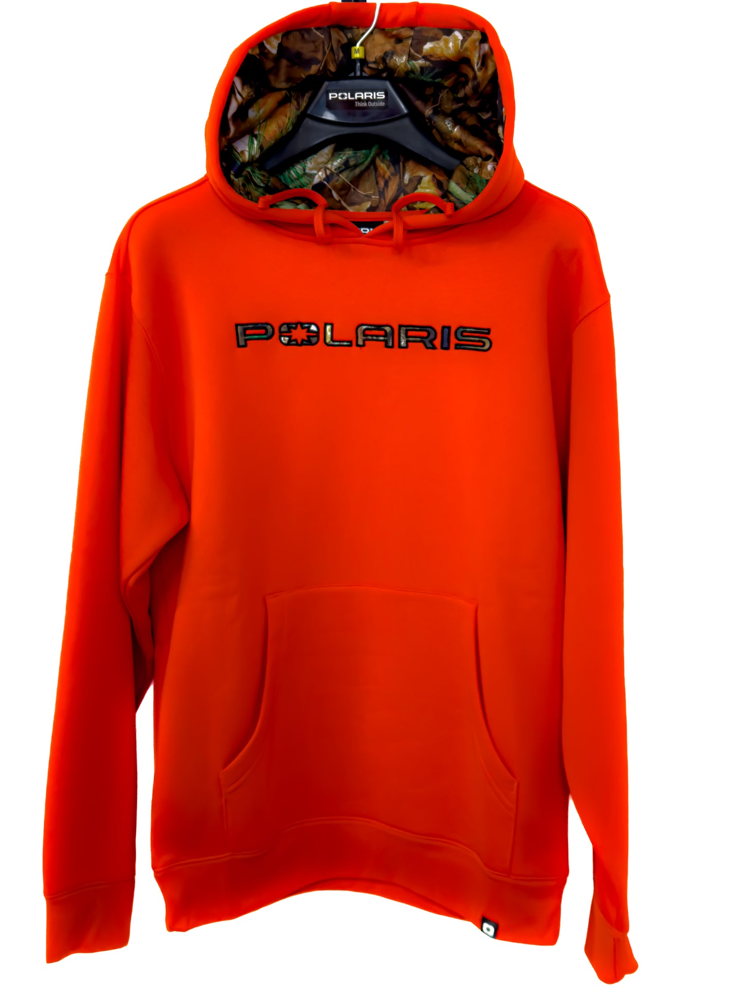 Polaris Men's Pursuit Hoodie - Orange/Camo - Medium - 286460603