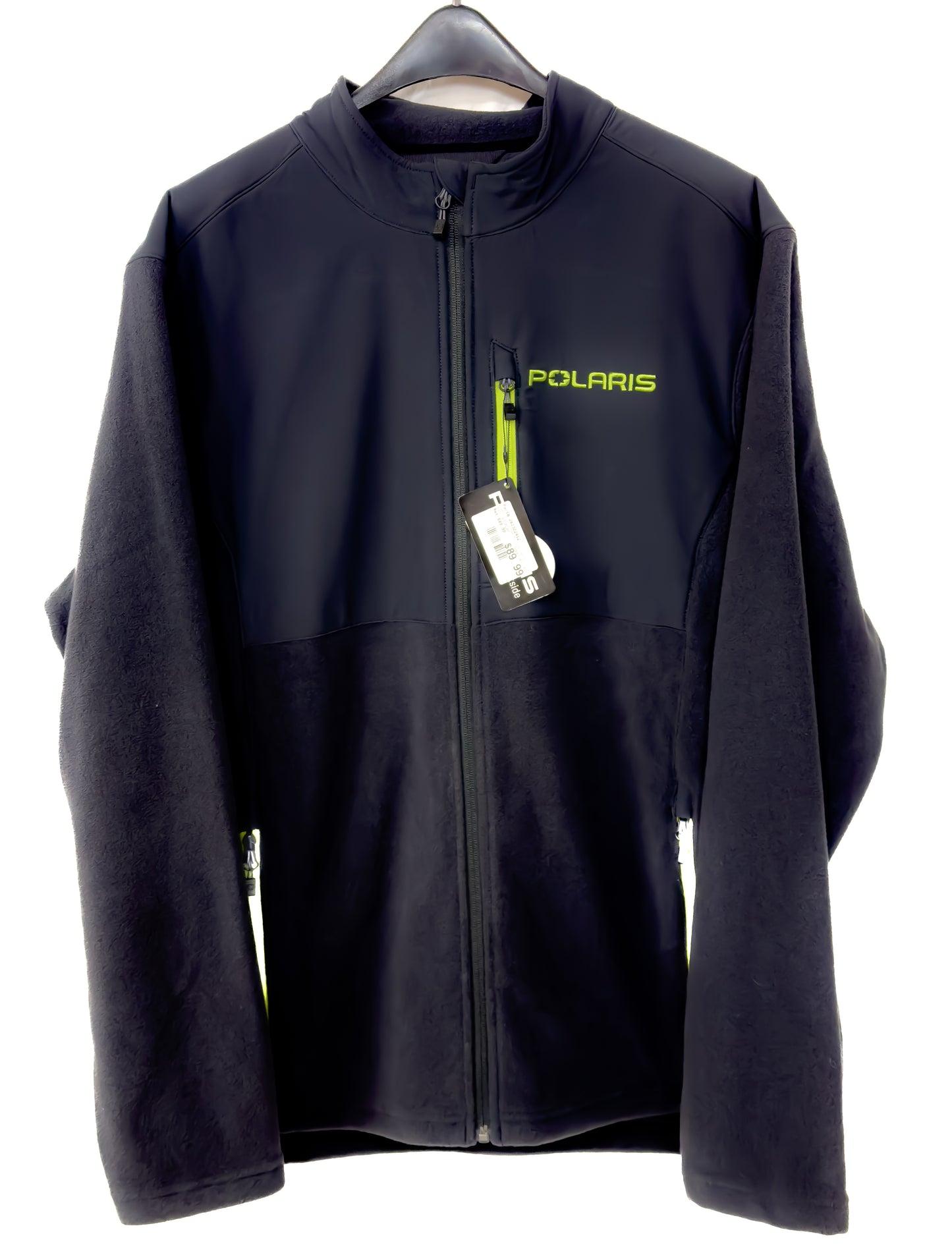 Polaris Men's Northstar Mid-Layer - Black/Lime - 2X-Large - 283302412