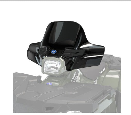 Polaris Sportsman Windshields Mid 15.5 (39.4 Cm) Black 2880540-070